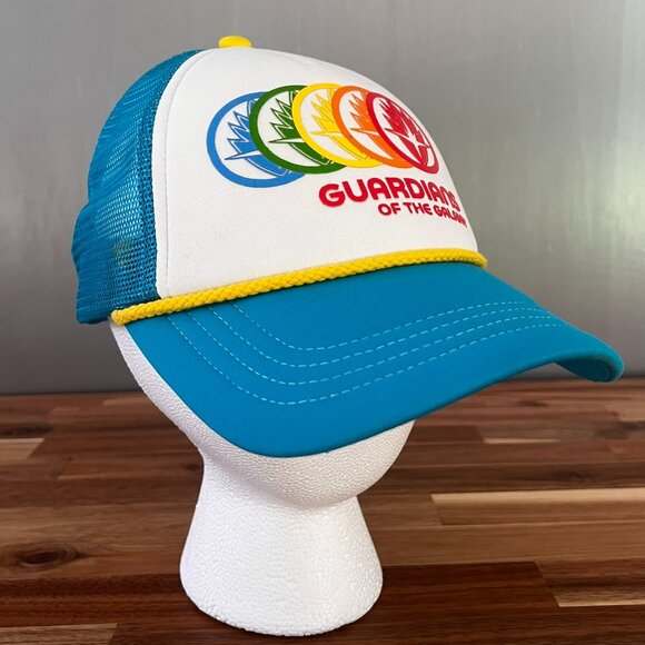 Disney Marvel Guardians of the Galaxy Cosmic Rewind Trucker Cap Hat Snapback - Picture 1 of 8